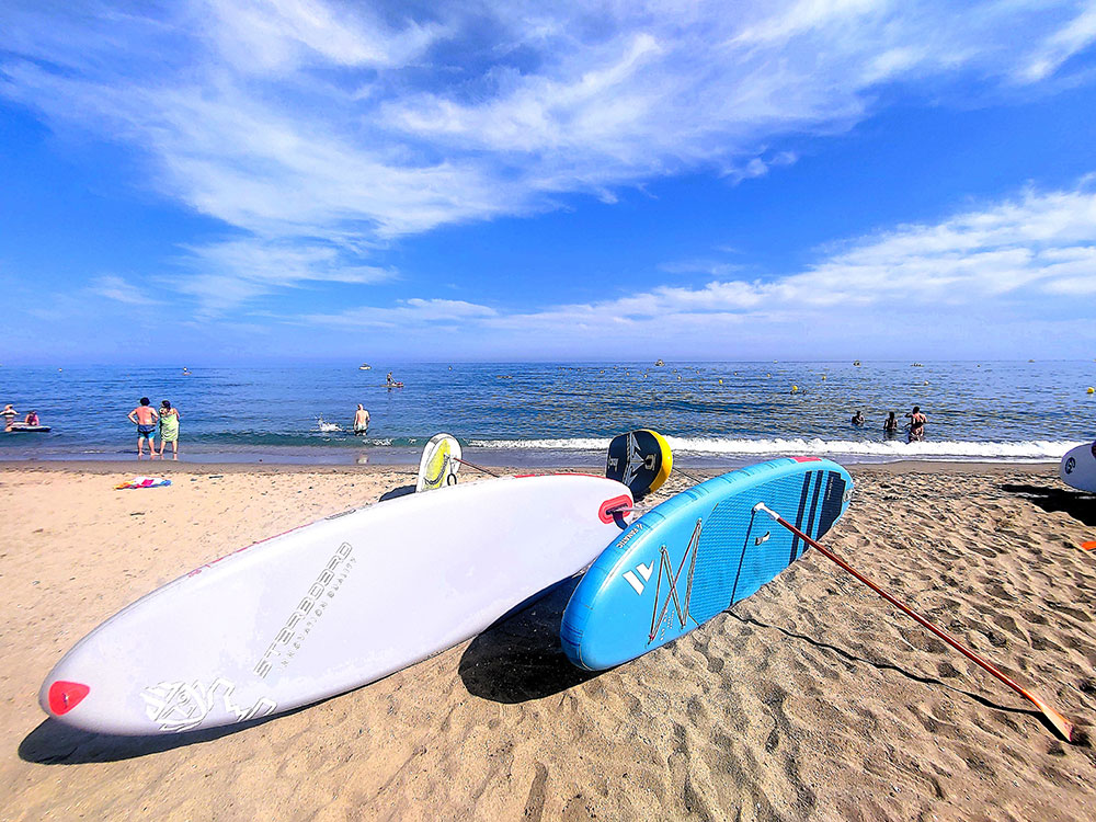 Alquiler de tablar de paddle surf